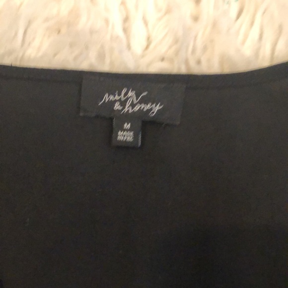 Black milk and honey wrapped blouse - Picture 3 of 6